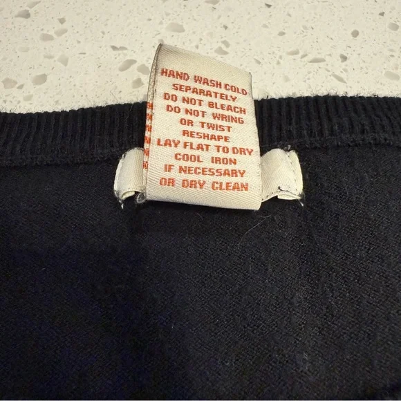 Sundance Black Knit Pocket Dress Cotton Silk Blend Medium - Picture 12 of 12